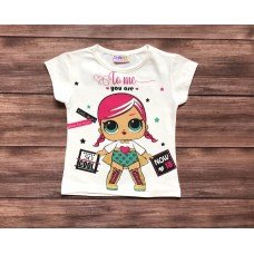 Футболка для дівчинки ЛОЛ